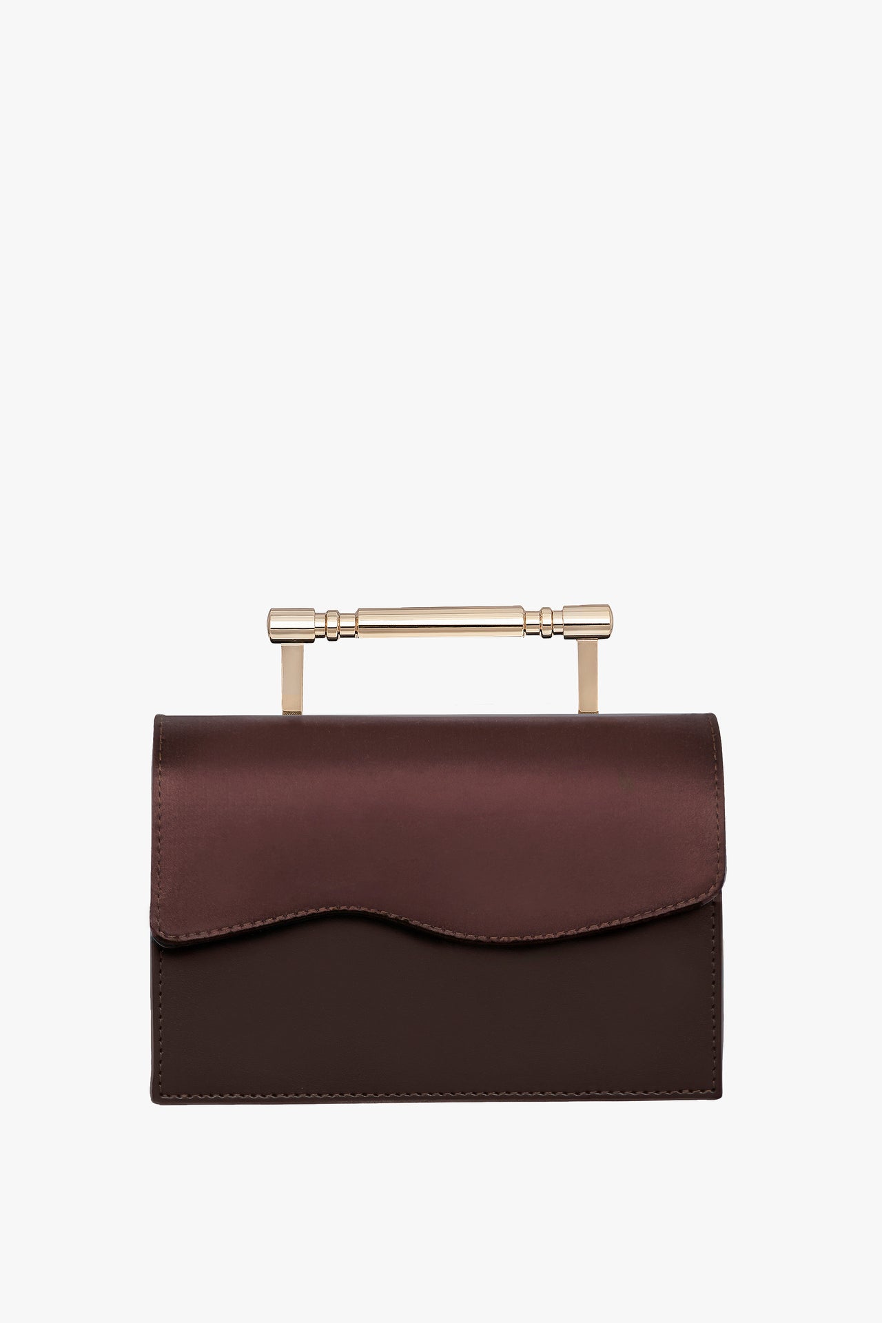 Iris Brown and Brown Satin