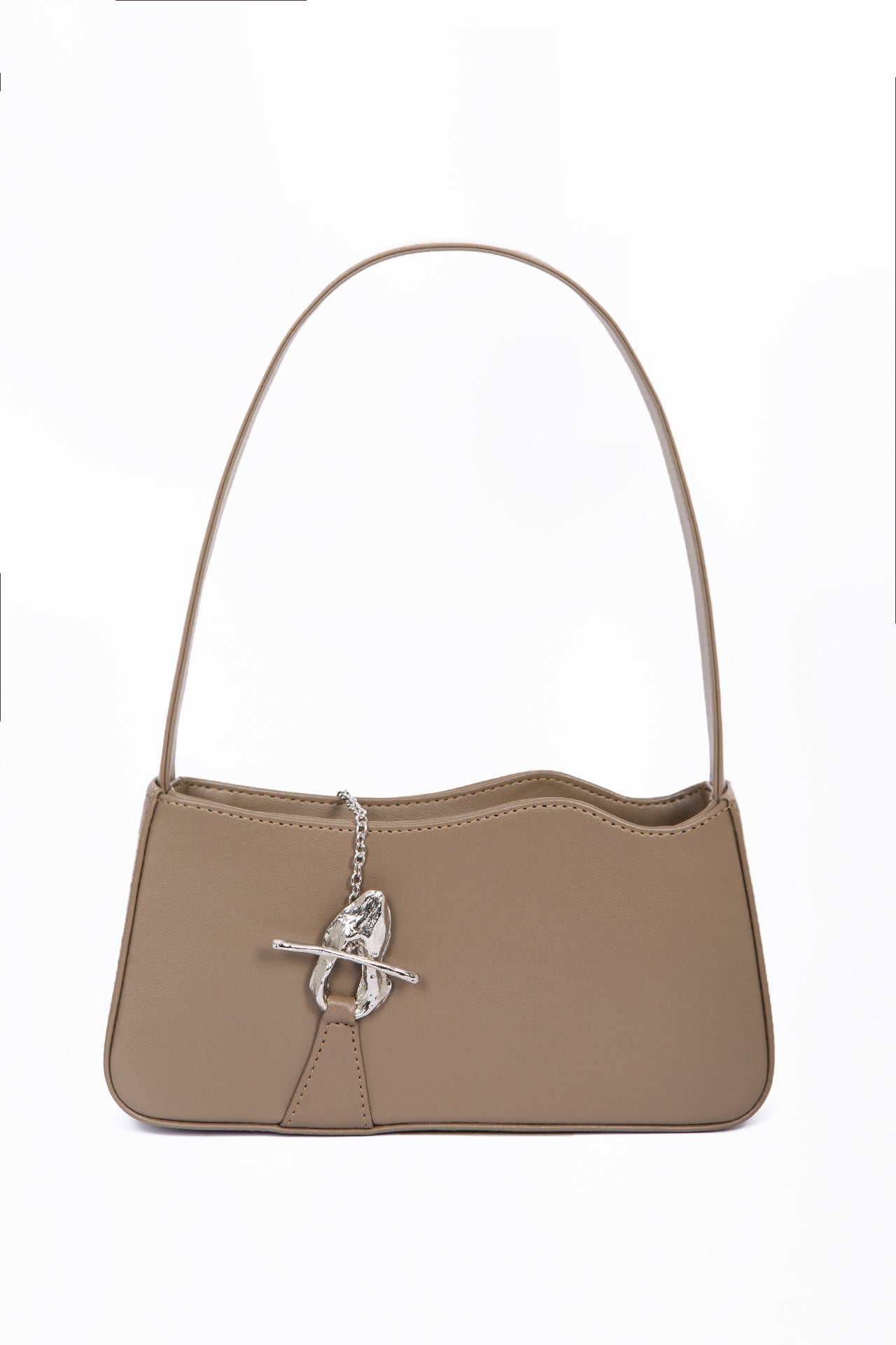 Aphrodite 2 Taupe and Silver