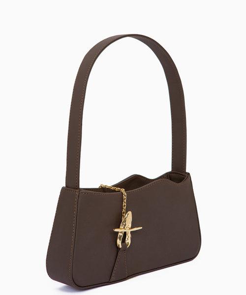 Aphrodite 2 Brown Saffiano