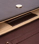 Daphne Brown and Brown Satin