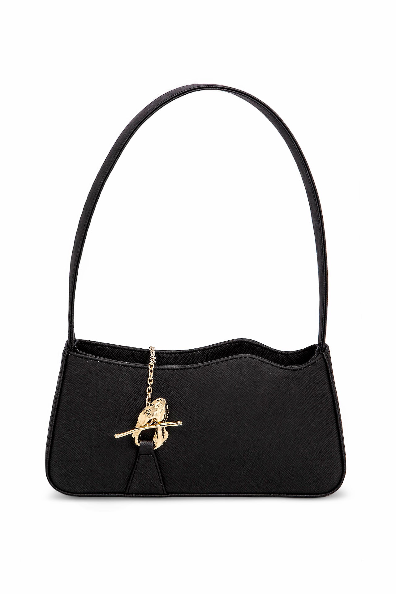 Aphrodite 2 Black Saffiano