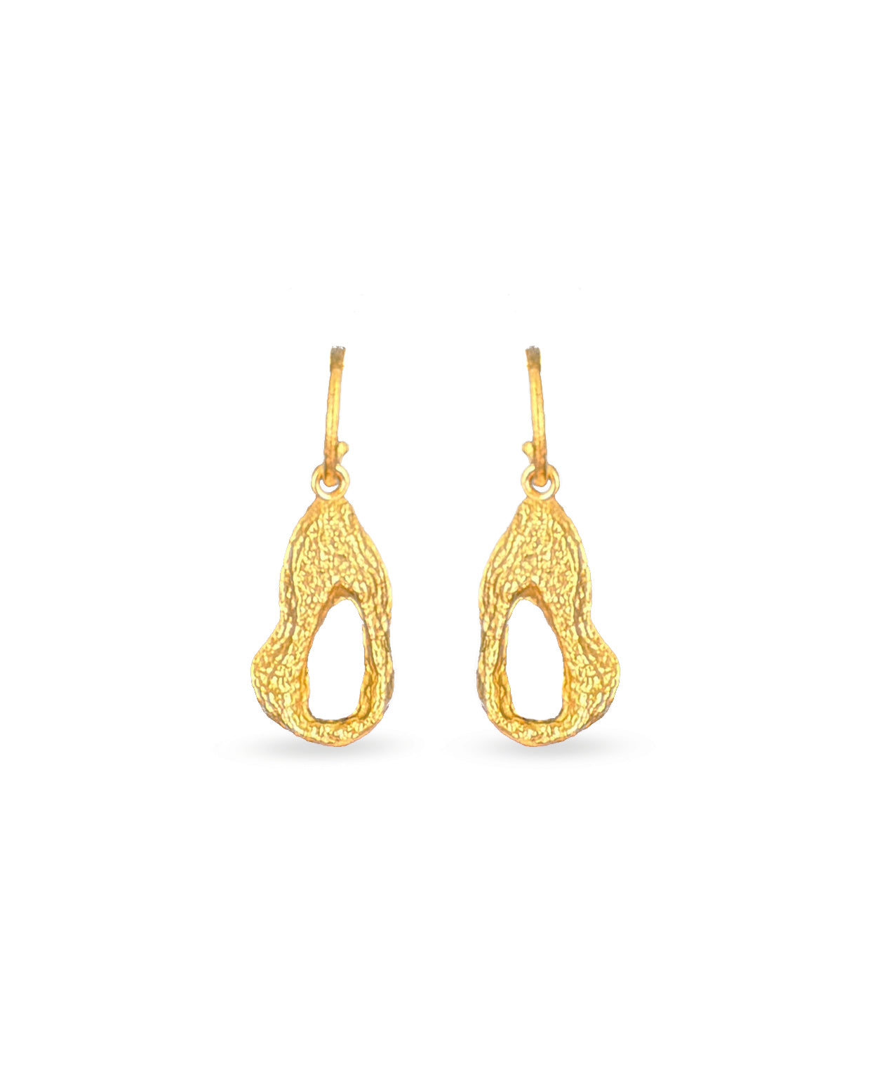 Shell Earrings Gold