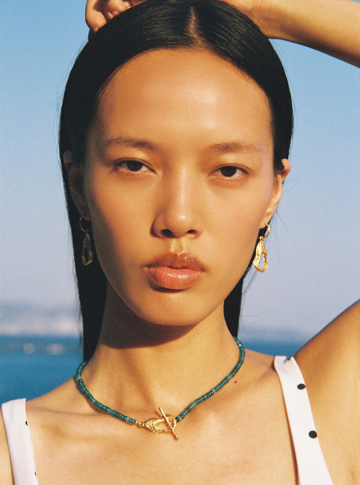 Teal Stone Necklace