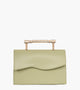 Vegan, plant based luxury handbag with top handle