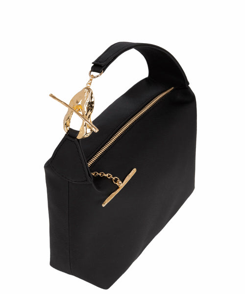 Irene Black Saffiano