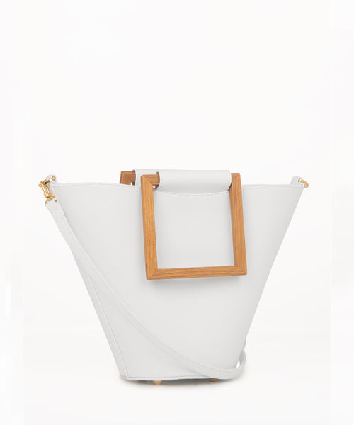 Anemone White Saffiano