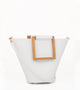 Anemone White Saffiano