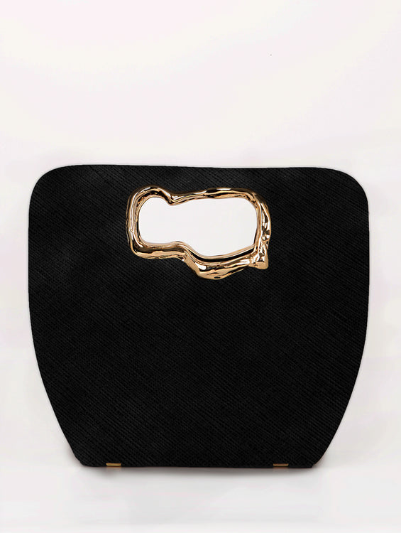 vegan luxury handbag handcrafted with plant based materials.