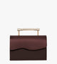 Iris Brown and Brown Satin