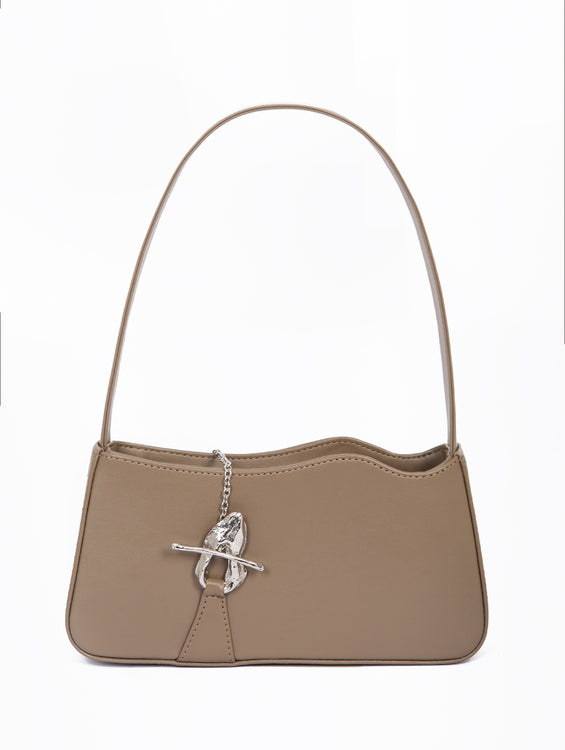 Aphrodite 2 Taupe and Silver
