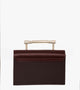 Iris Brown and Brown Satin