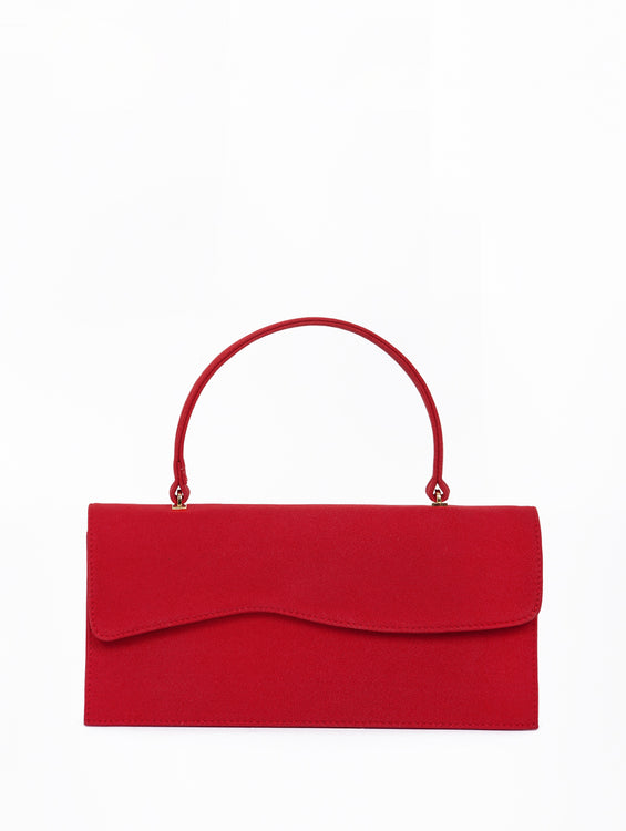 Daphne Red Suede