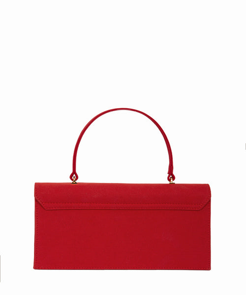 Daphne Red Suede