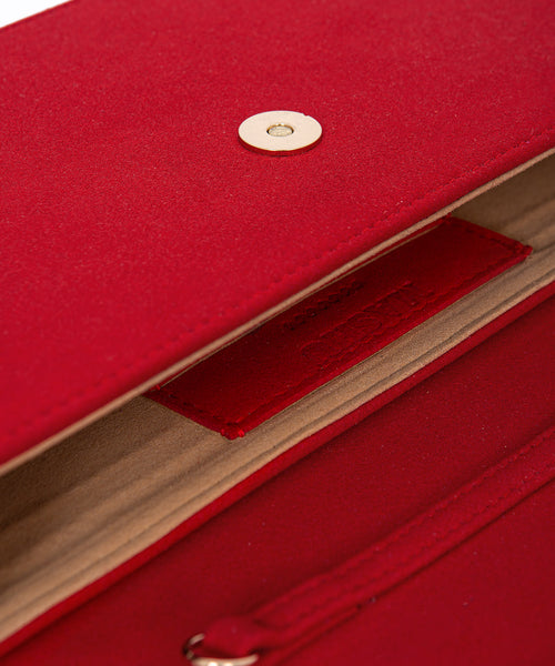 Daphne Red Suede