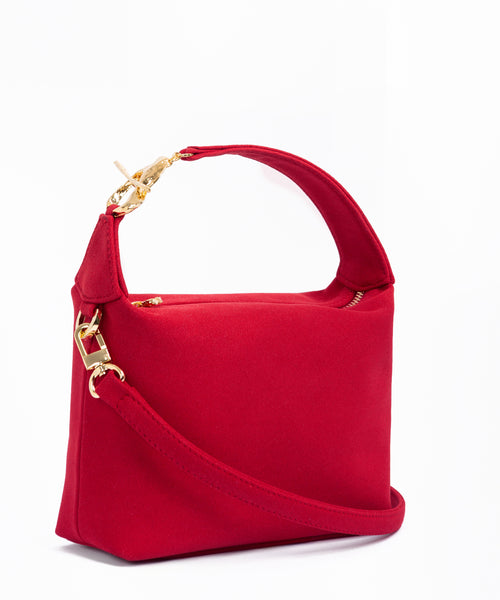 Irene Red Suede
