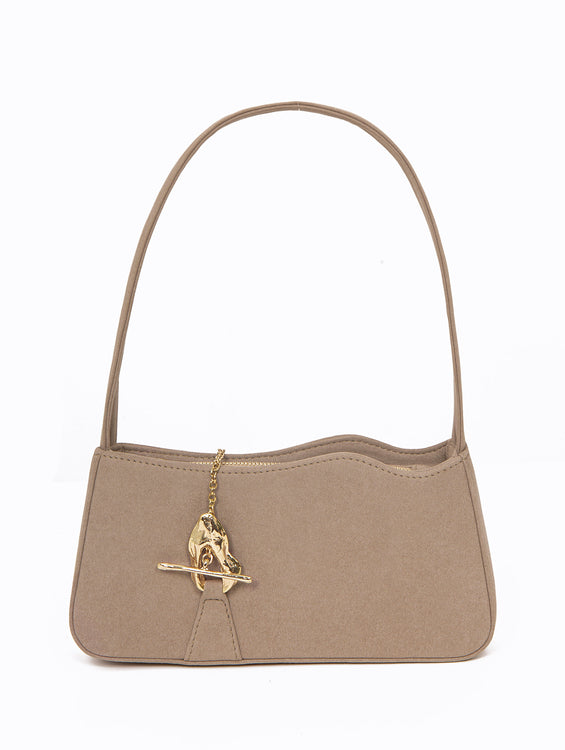 Aphrodite 2 Taupe Suede