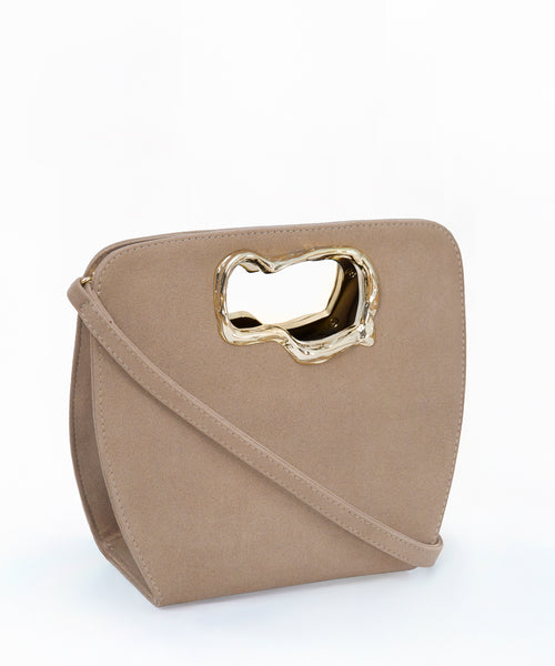 Calliope Taupe Suede