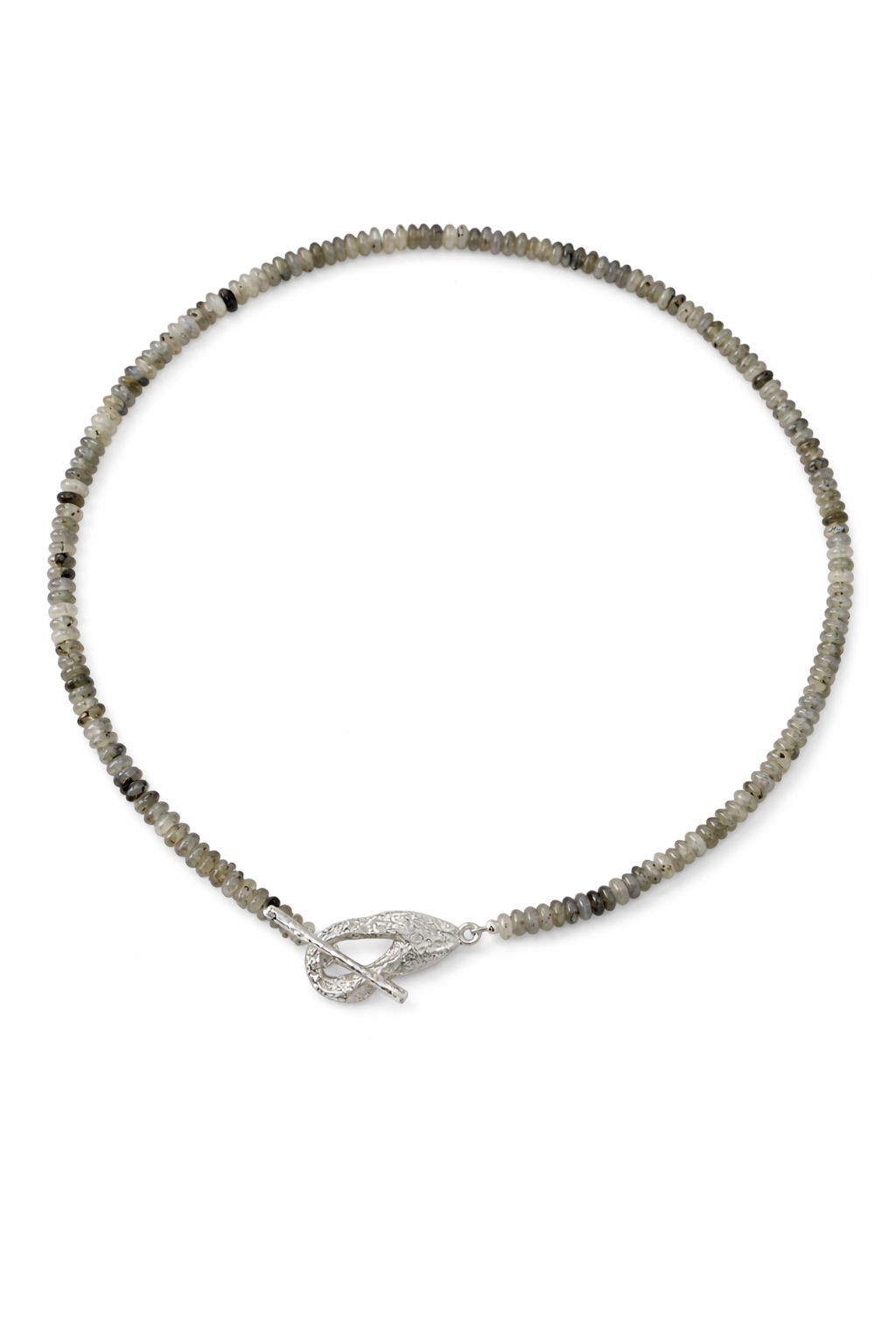 Grey Stone Necklace