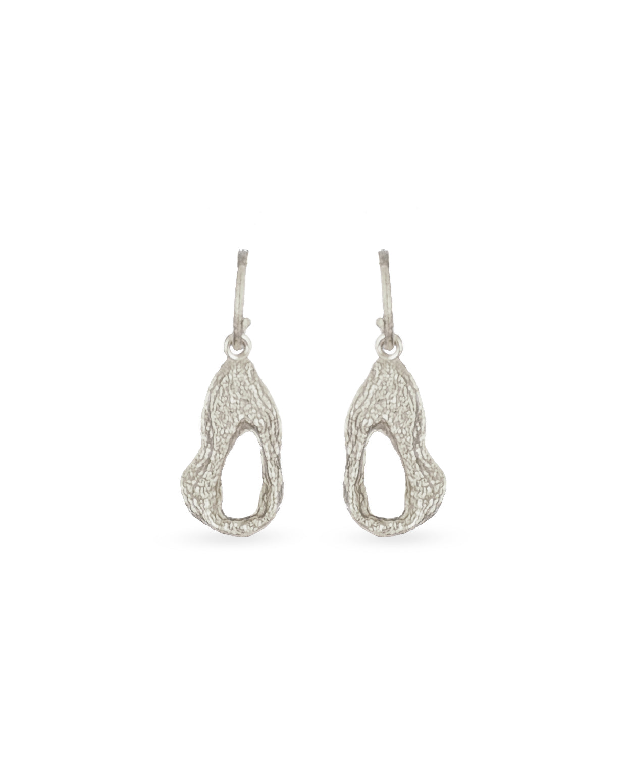 Shell Earrings Silver