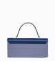 Daphne Blue and Blue Satin