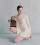 Amaryllis Brown Satin