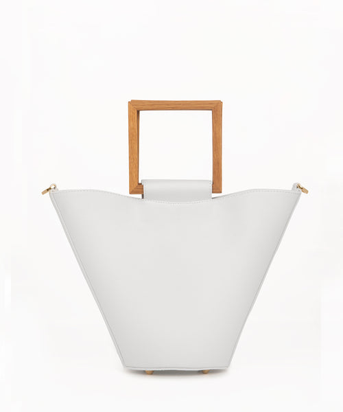 Anemone White Saffiano