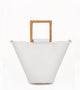 Anemone White Saffiano